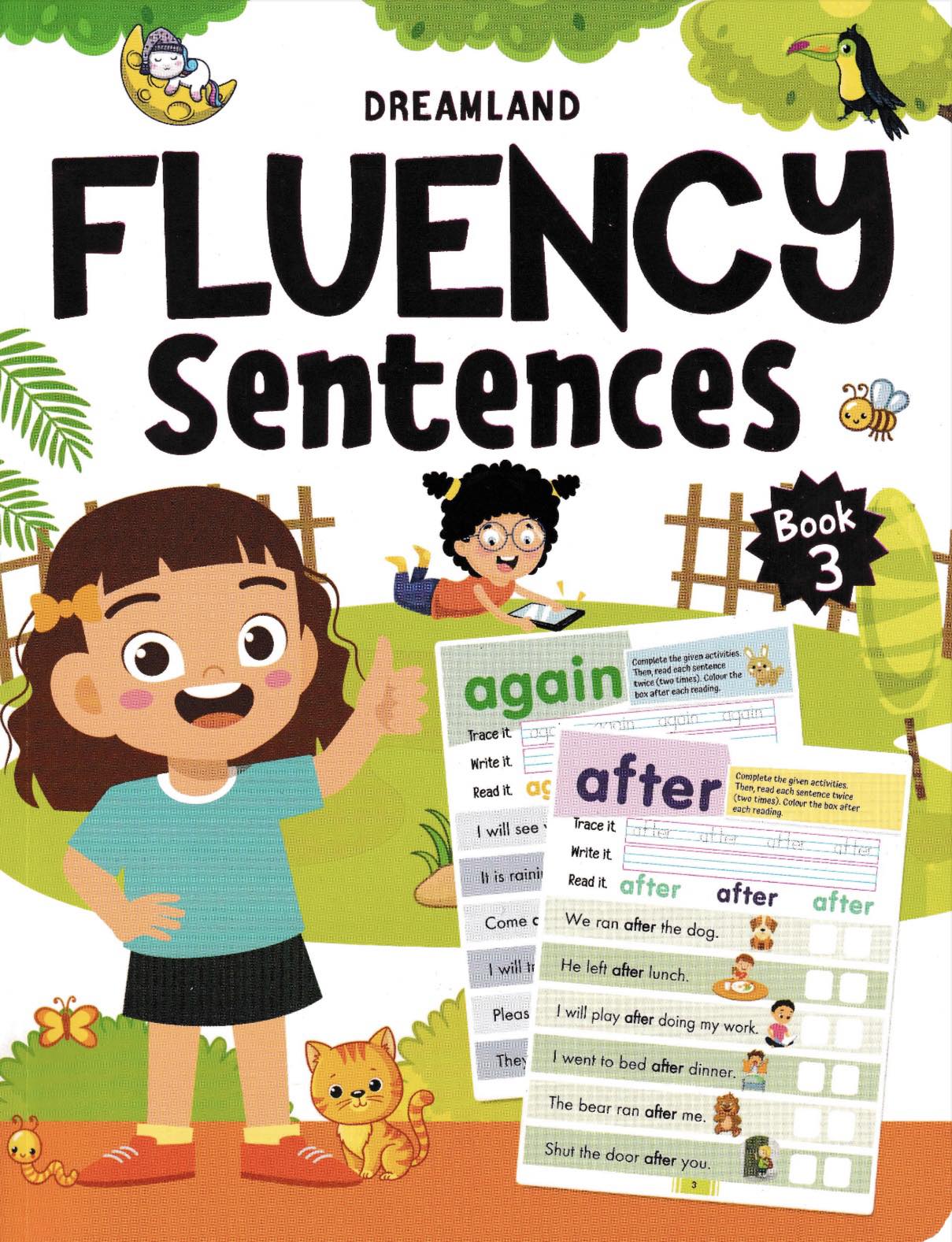 Fluency Sentences Book 1 to 4