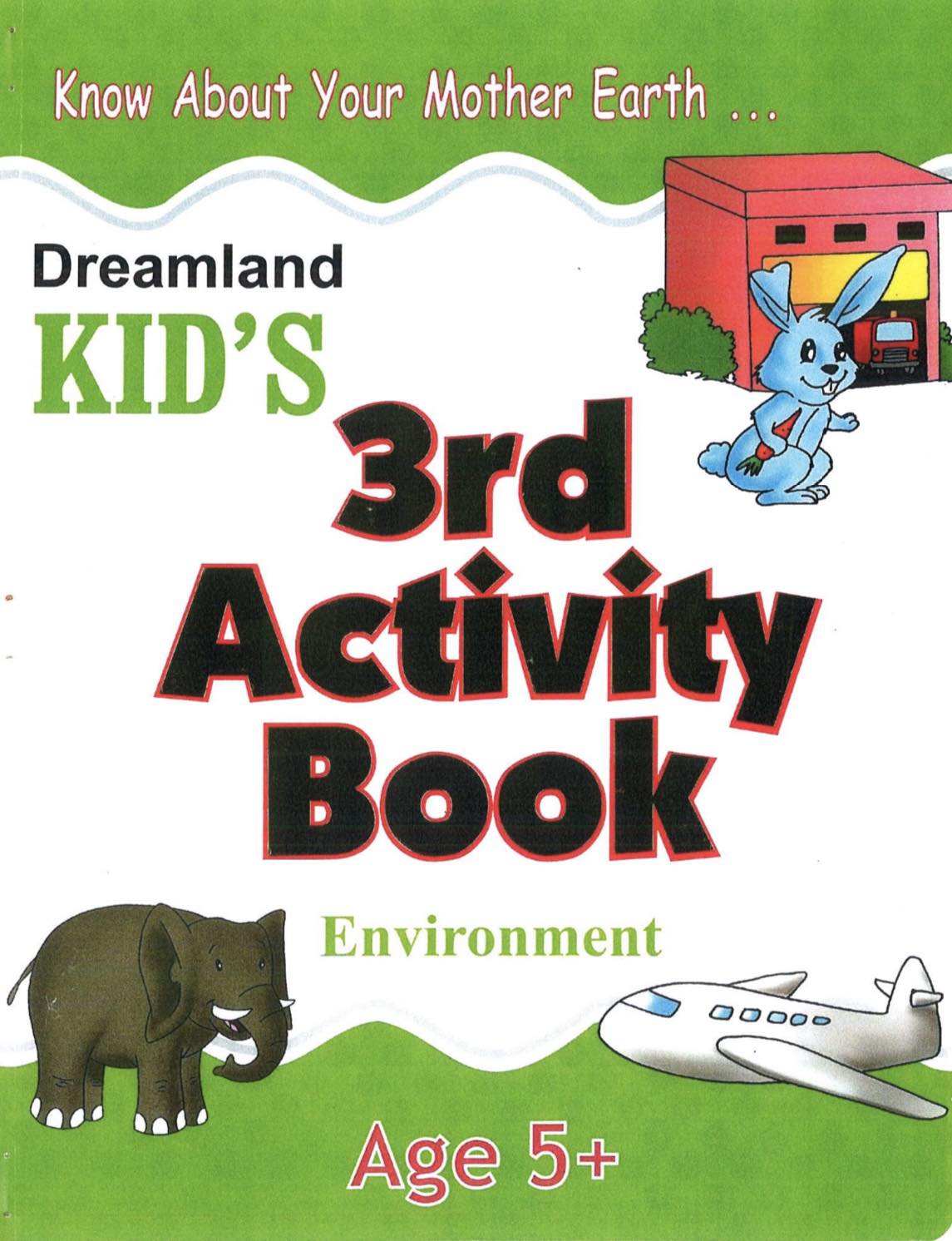 Dreamland Kid's 3rd Activity Book for Age 5+