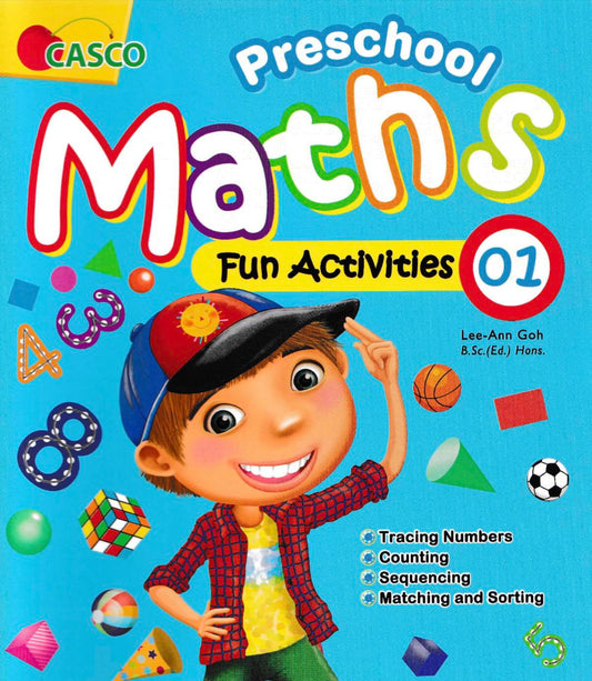 Preschool Maths Fun Activities 1 to 4