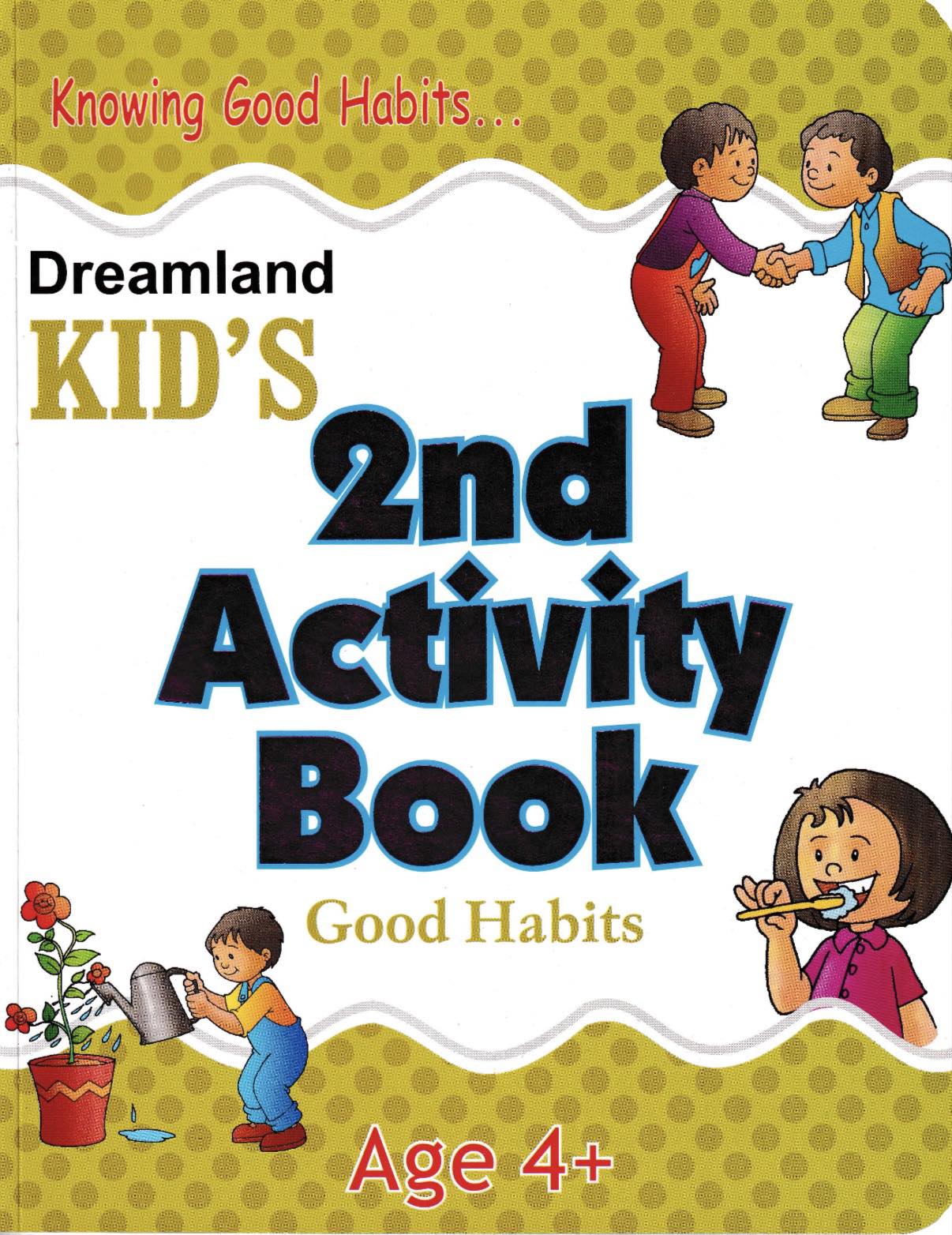 Dreamland Kid's 2nd Activity Book for Age 4+