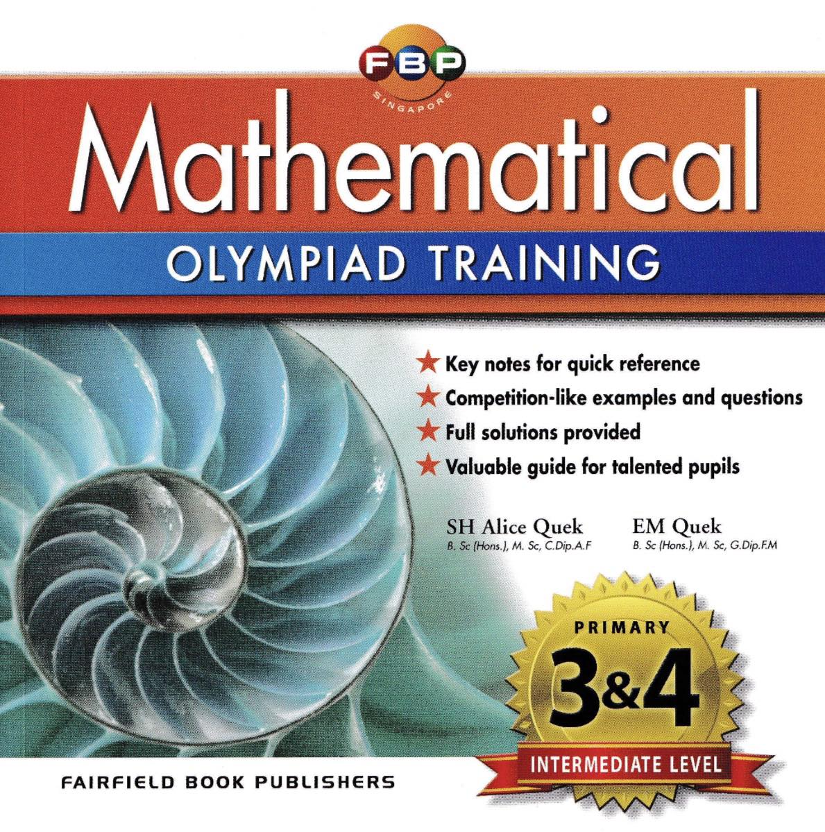 Mathematical Olympiad Training for Primary Levels