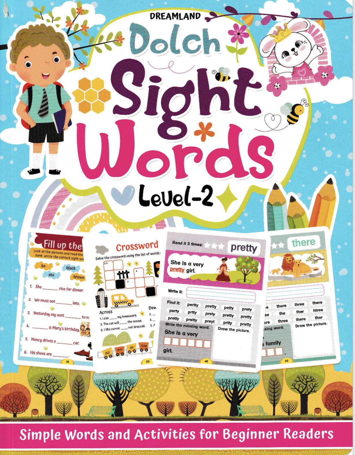 Dolch Sight Words Level 1 to 4