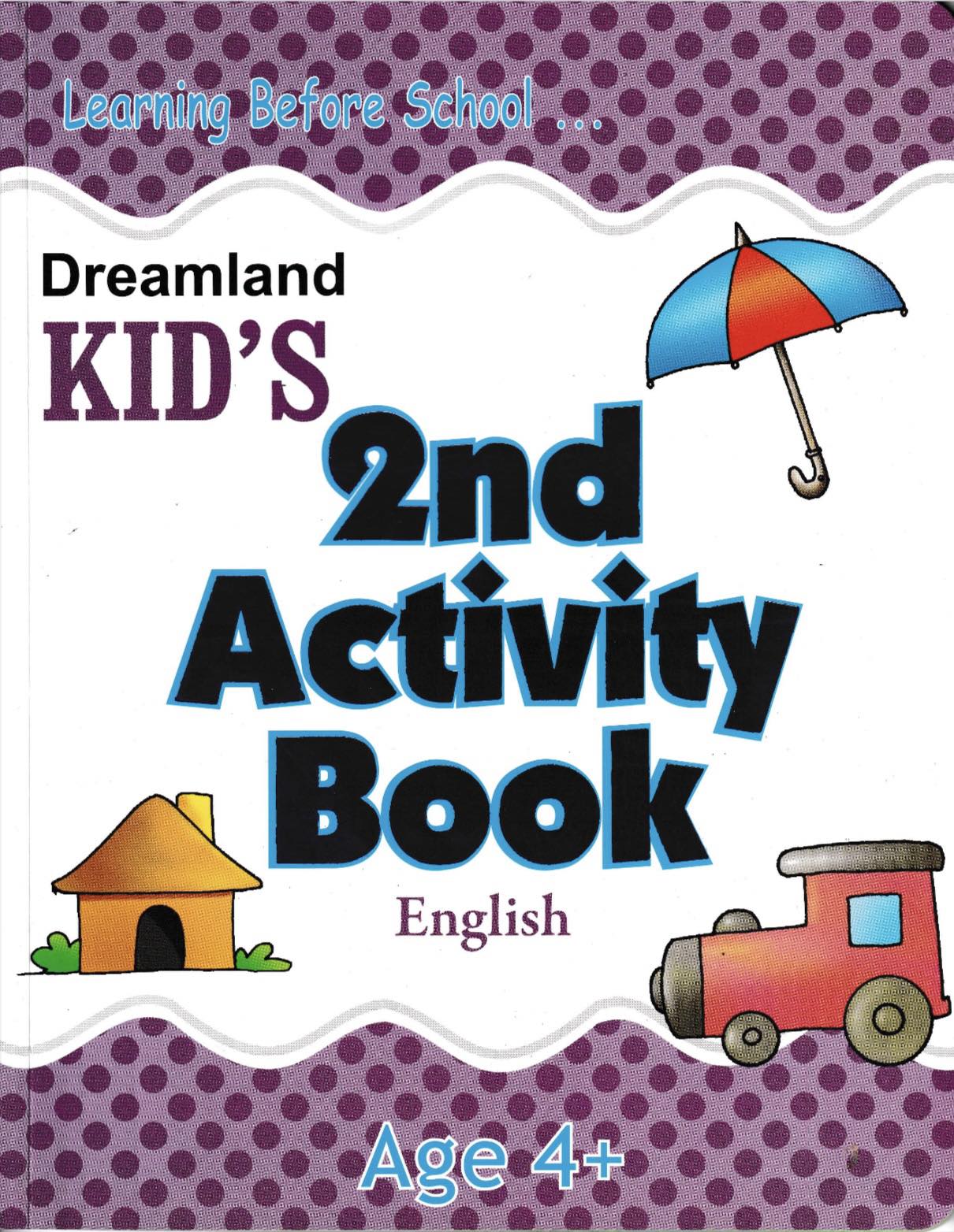 Dreamland Kid's 2nd Activity Book for Age 4+