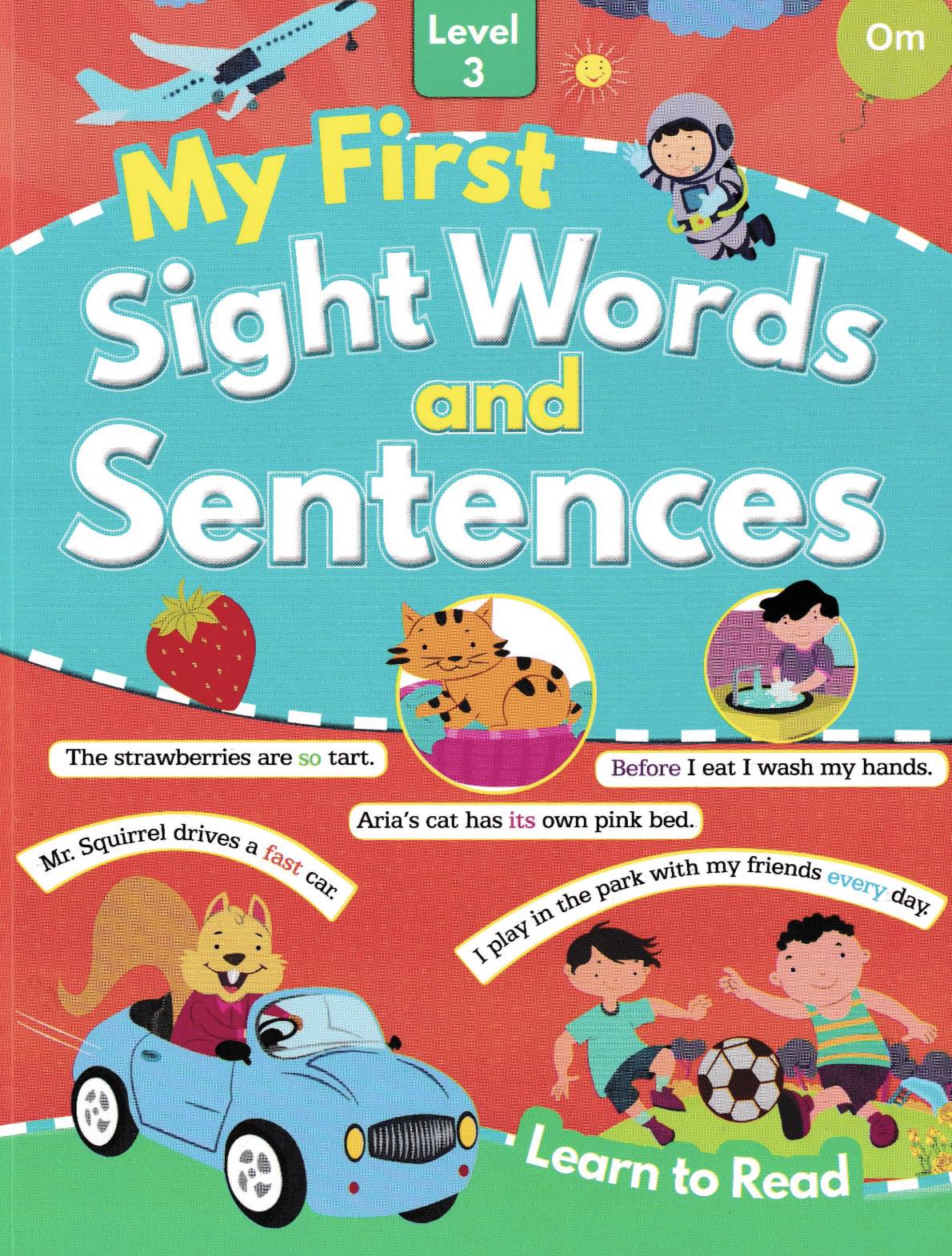 My First Sight Words and Sentences Level 1 to 3