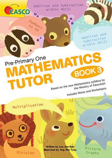 Pre Primary One Mathematics Tutor Book 1 to 4