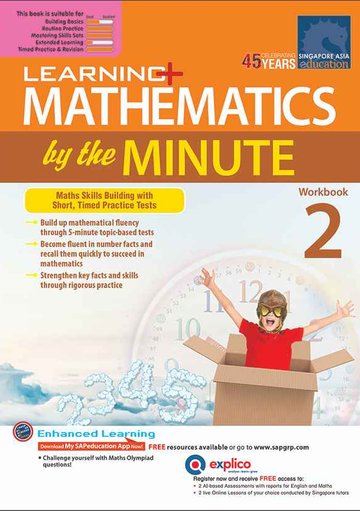 Learning+ Mathematics By The Minute Workbook