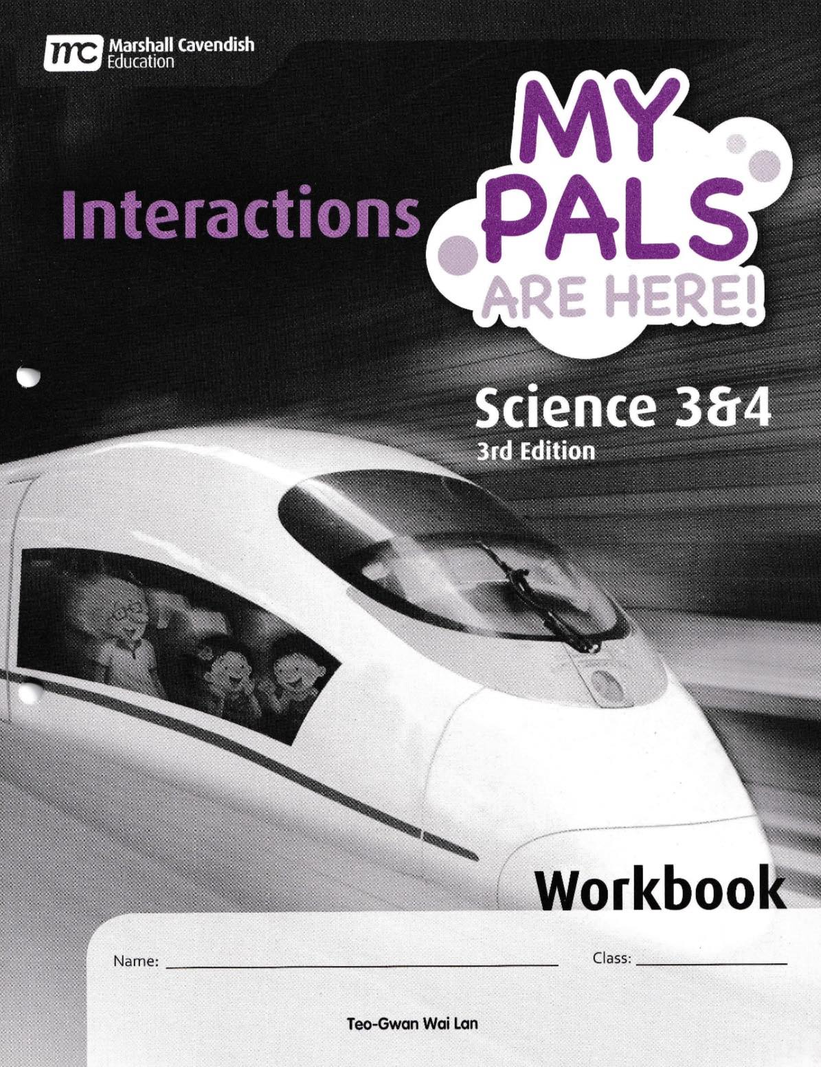 My Pals Are Here! Science Primary 3&4 Workbook (3rd Edition)