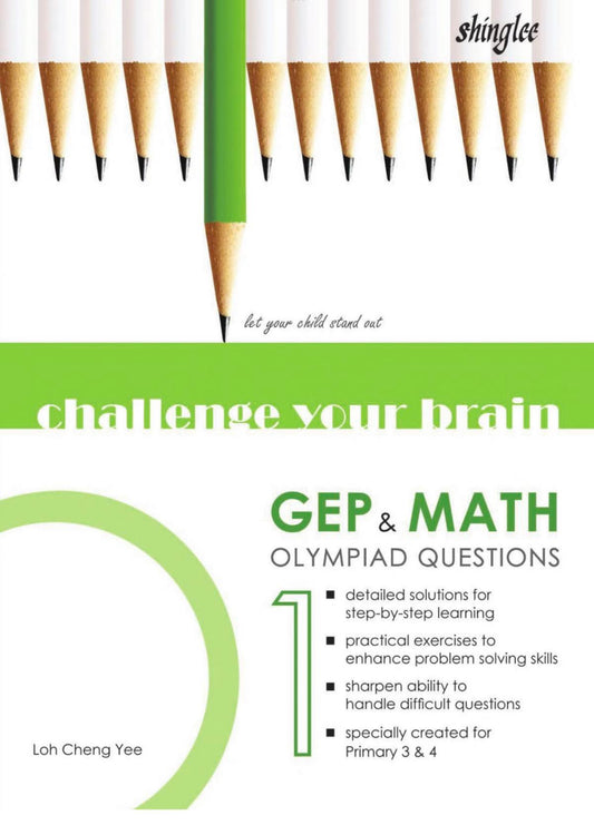 Challenge Your Brain GEP & Math Olympiad Book 1