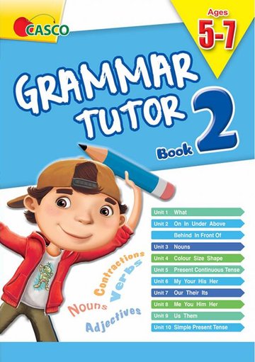 Pre-School Grammar Tutor for Ages 5-7 Book 1 to 3