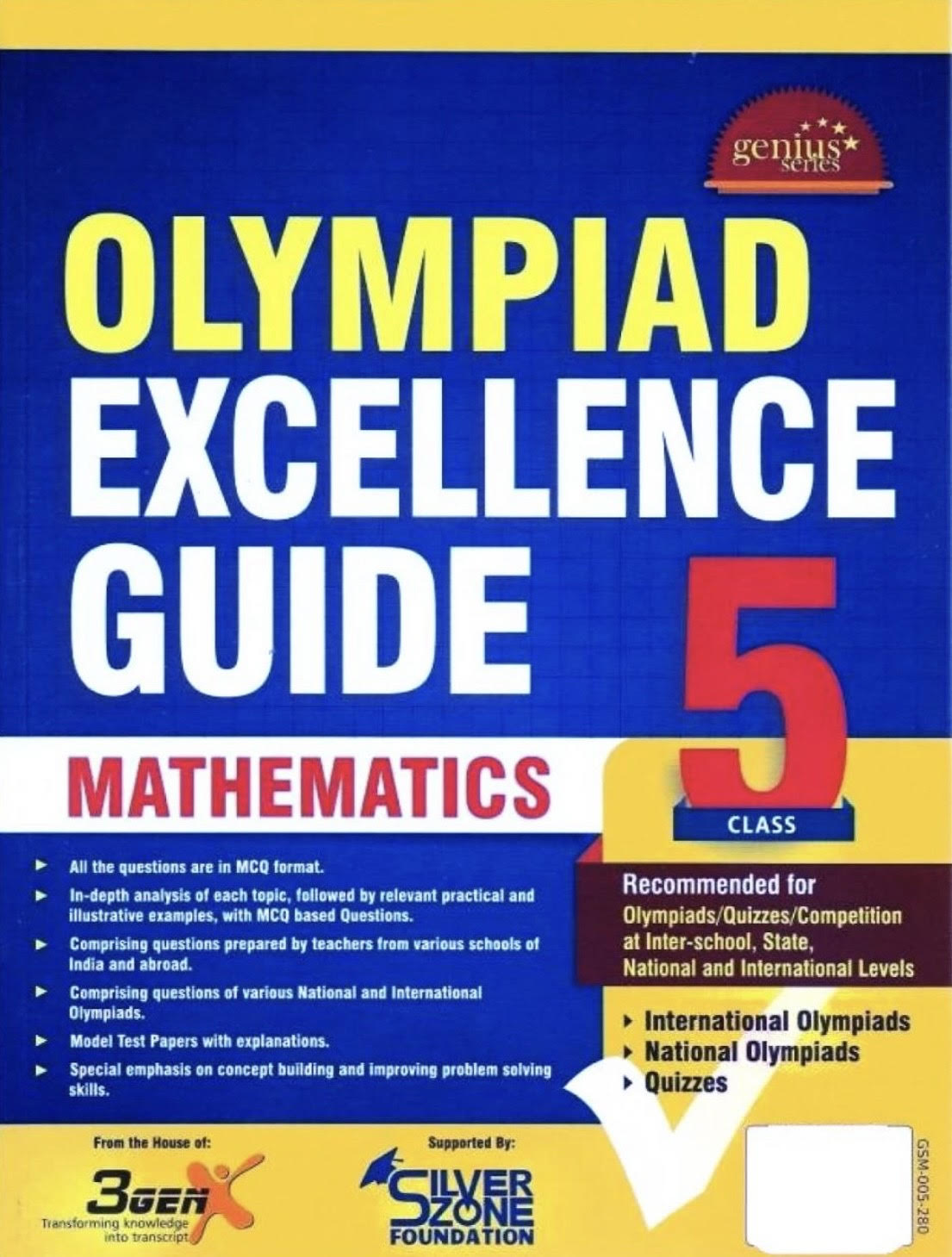 Genius Series Mathematics Olympiad Excellence Guide Class 1 to 10
