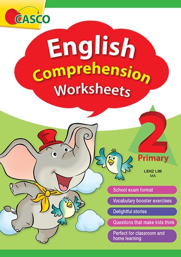 English Comprehension Worksheets for Primary Levels