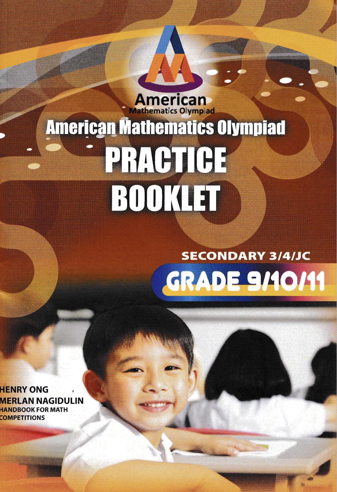 American Math Books American Mathematics Olympiad (AMO) Practice Booklet for New Syllabus ...