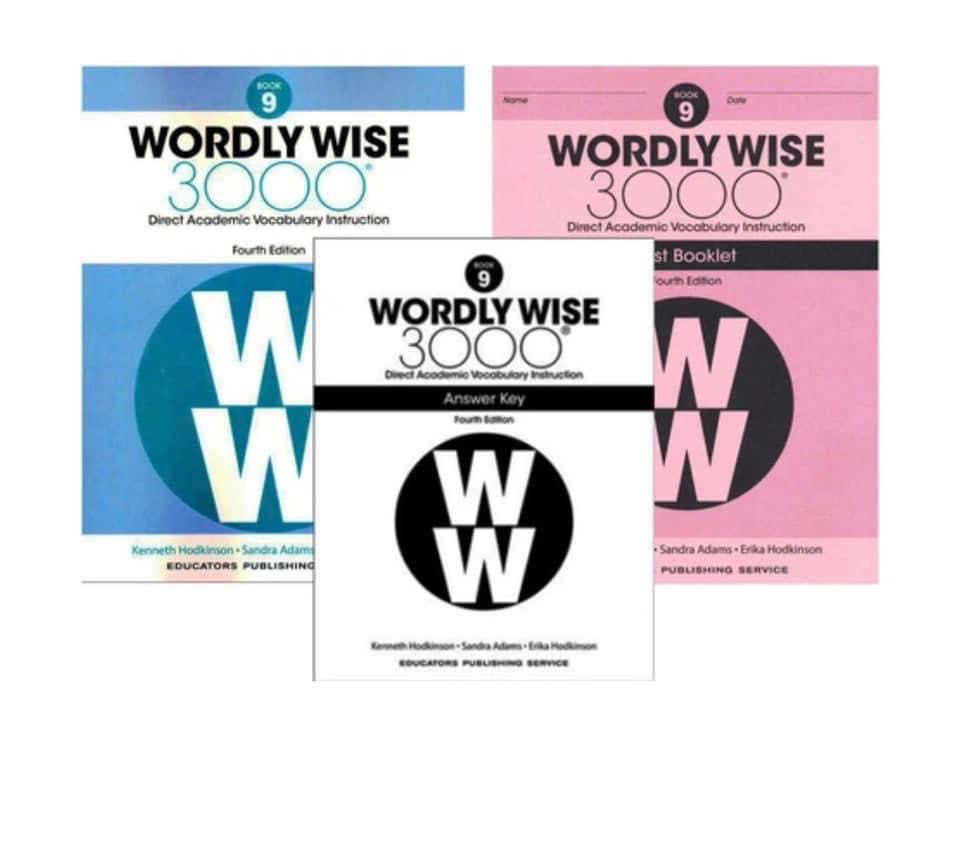 Wordly Wise 3000 4th Edition Book K to 12