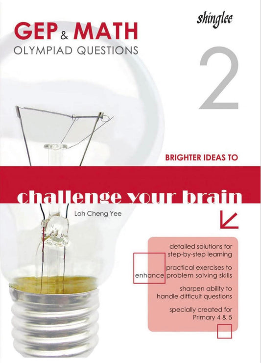 Challenge Your Brain GEP & Math Olympiad Book 2