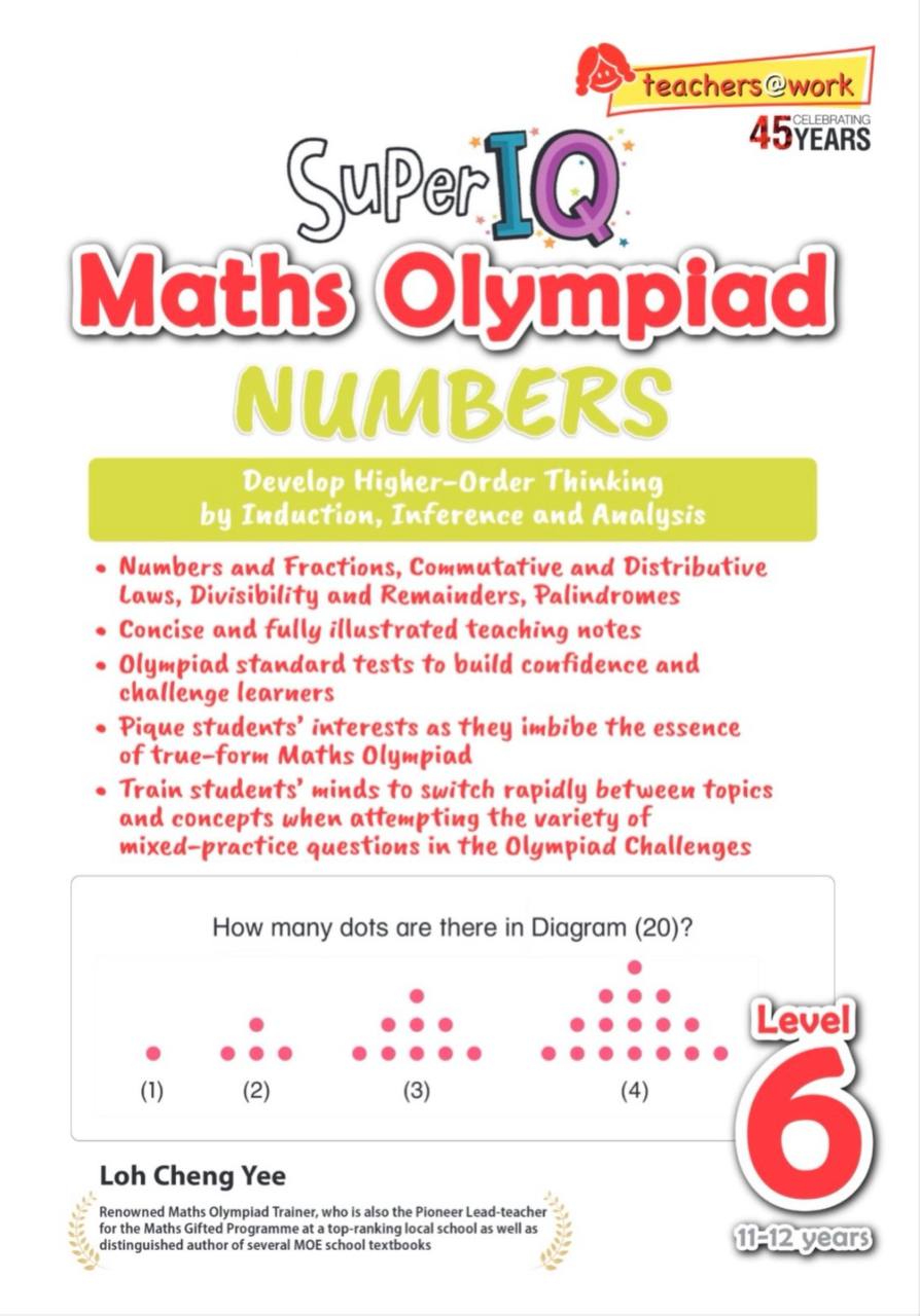 Super IQ Maths Olympiad Numbers Level 6