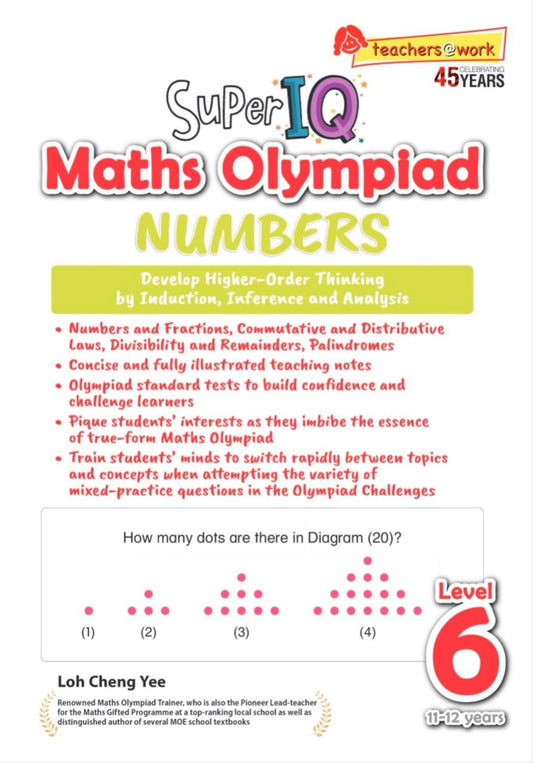 Super IQ Maths Olympiad Numbers Level 6