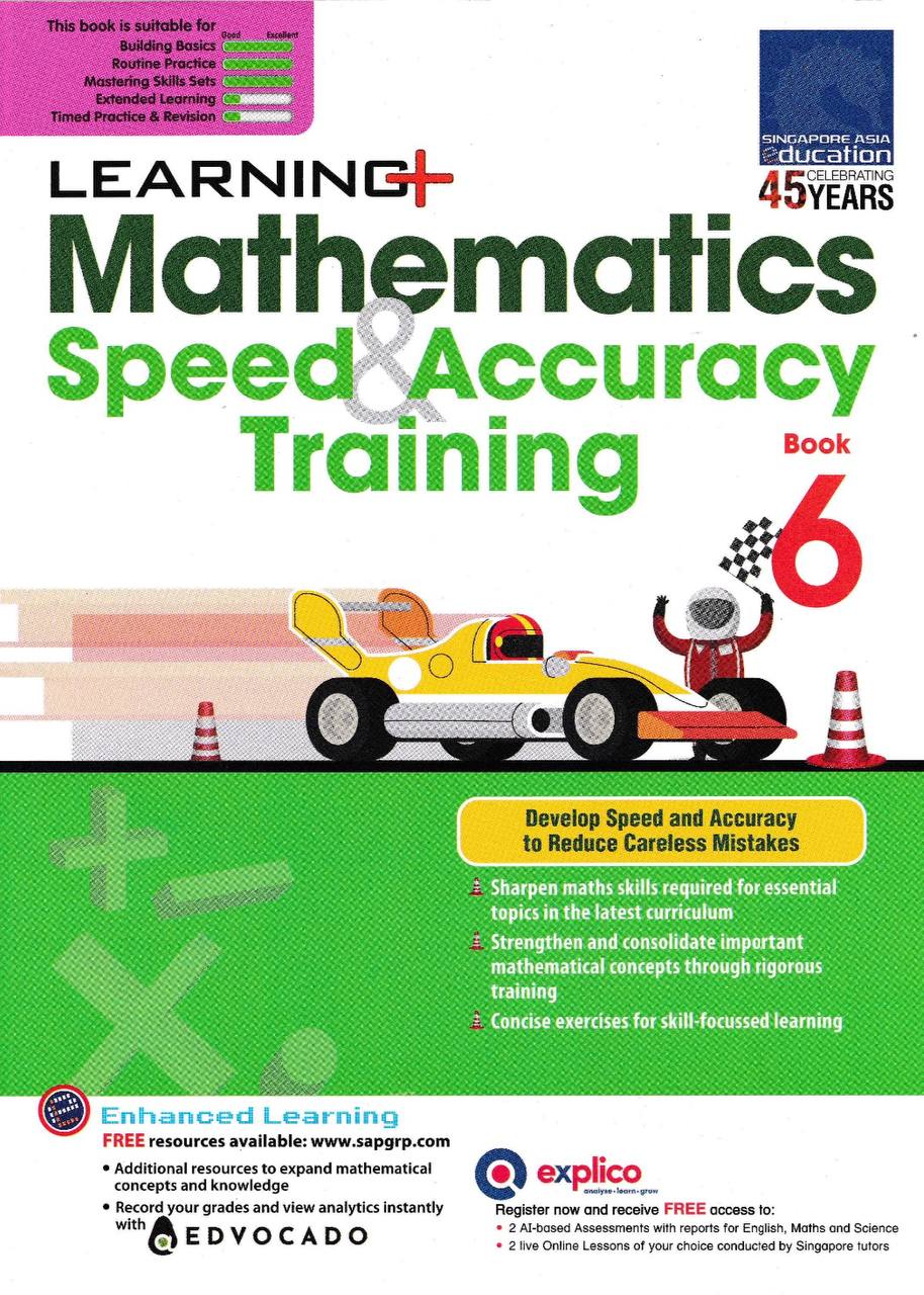 Learning Mathematics Speed & Accuracy Training for Primary Levels