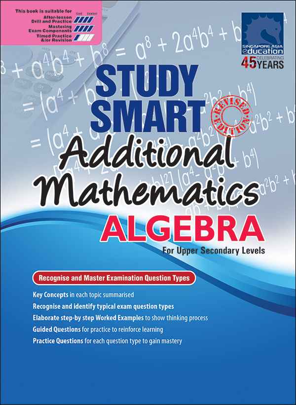 STUDY SMART ALGEBRA For Upper Secondary Levels