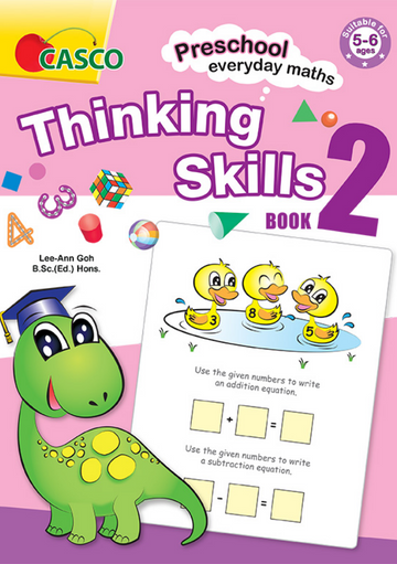 Preschool Everyday Maths Thinking Skills Book 1 to 4