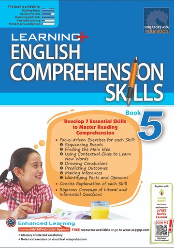 Learning+ English Comprehension Skills for Primary Levels