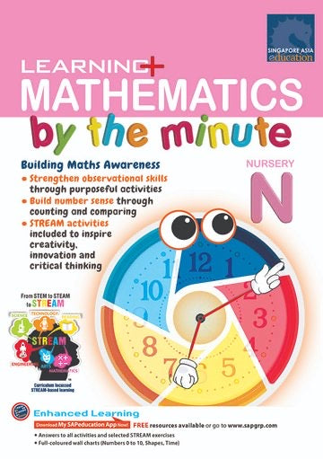 Learning+ Mathematics By The Minute for Preschoolers