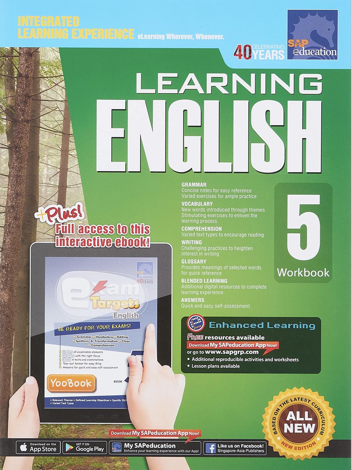 Learning English Workbook for Primary Levels